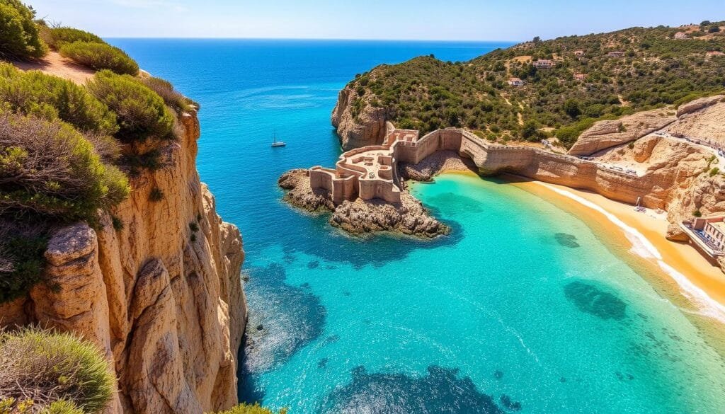 Peñíscola ciudades costeras España