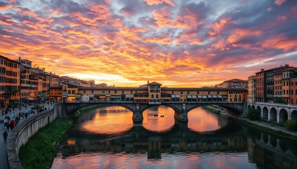 Ponte Vecchio en Florencia