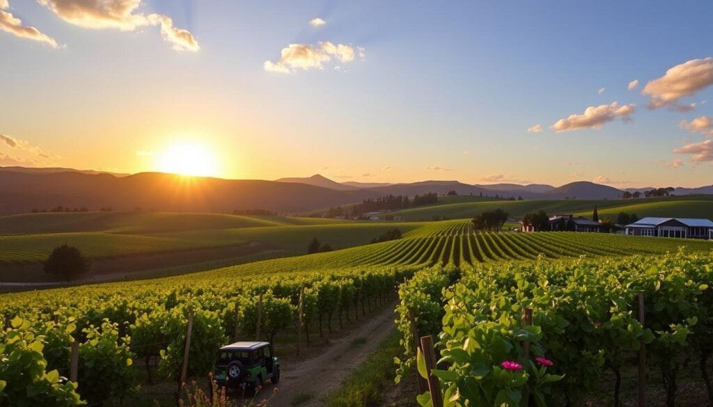 Tour ecológico en viñedos de Napa Valley