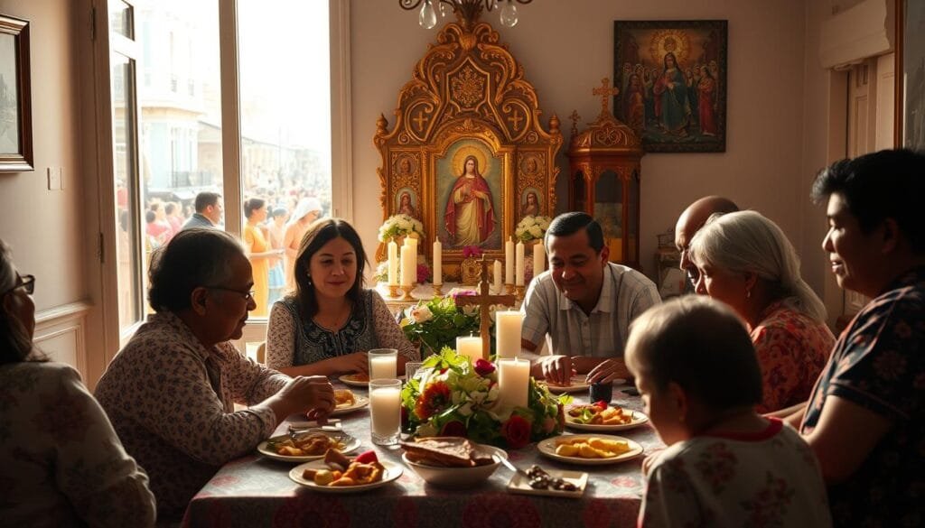 Tradiciones familiares en Semana Santa