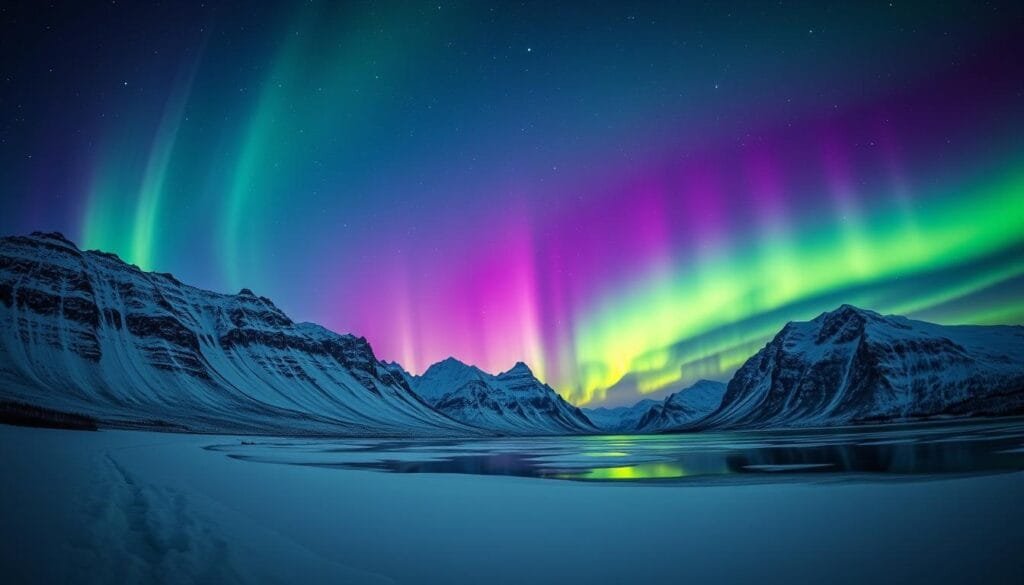Auroras boreales en Noruega Auroras boreales en Noruega