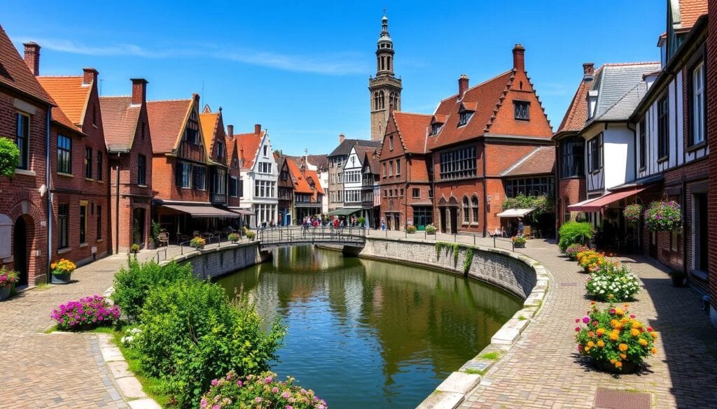 Brujas ciudad medieval de Bélgica