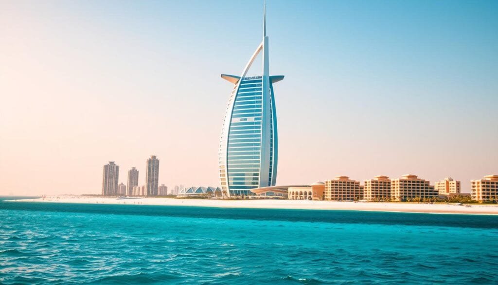 Burj Al Arab hotel de lujo en Dubái