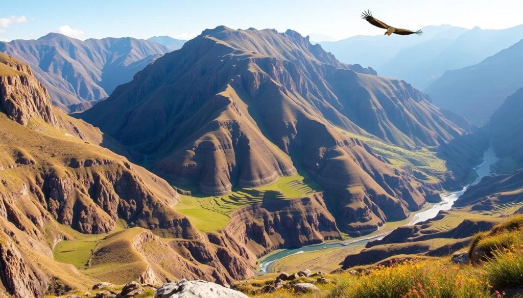 Cañón del Colca en Perú Cañón del Colca en Perú