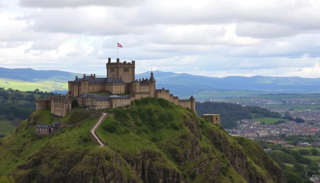 Castillo de Edimburgo paisaje histórico