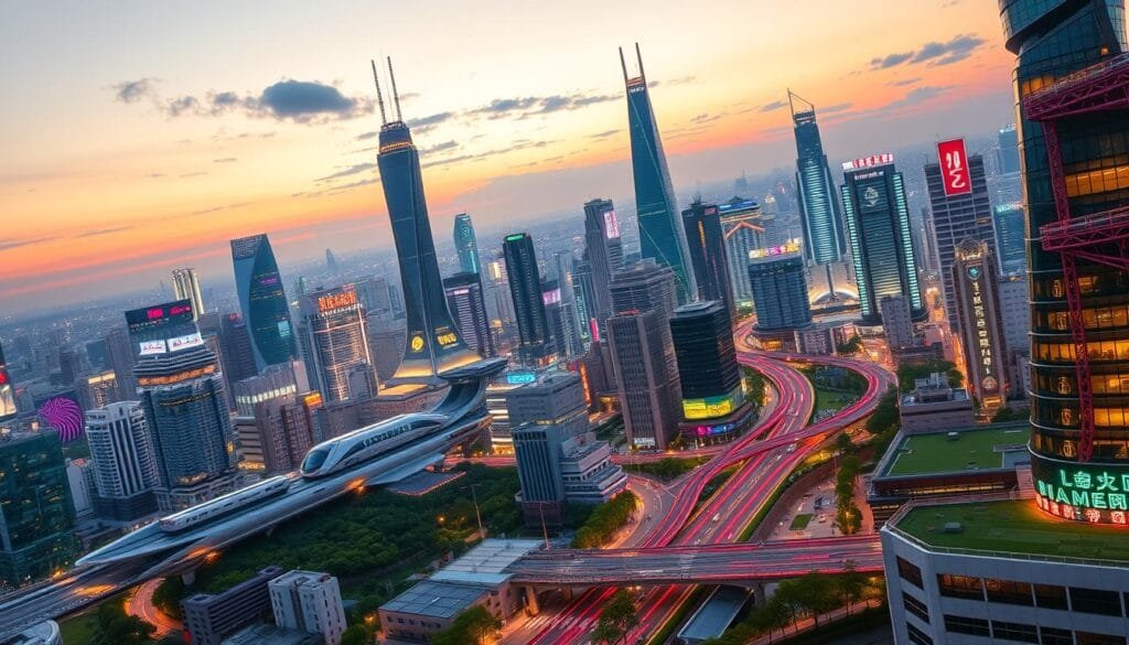Ciudades futuristas de Osaka