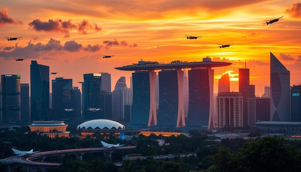 Ciudades futuristas de Singapur