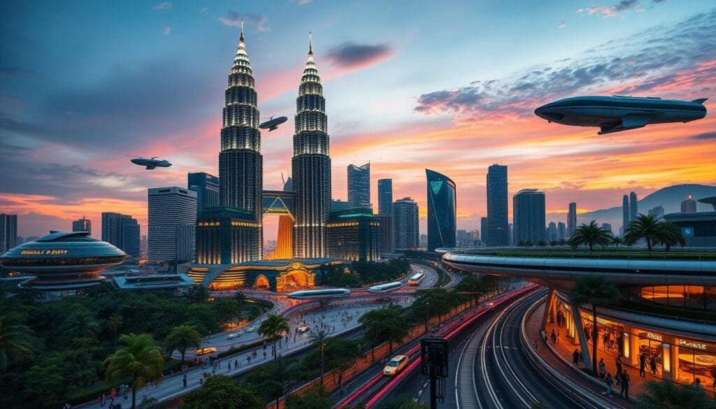 Ciudades futuristas en Asia: Kuala Lumpur