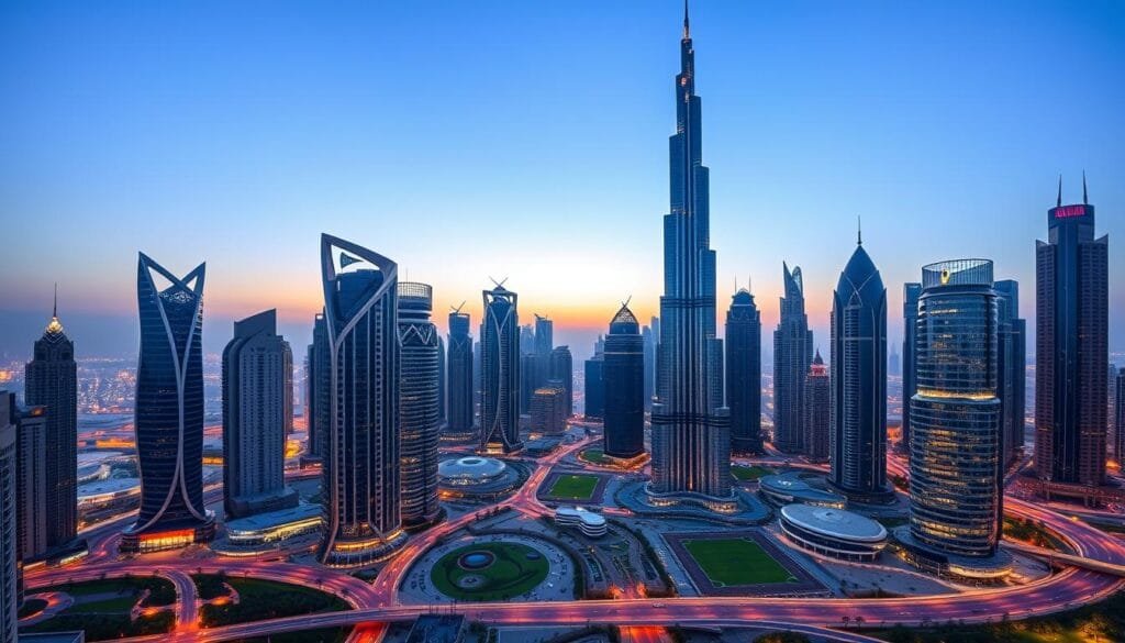 Downtown Dubai Arquitectura Moderna