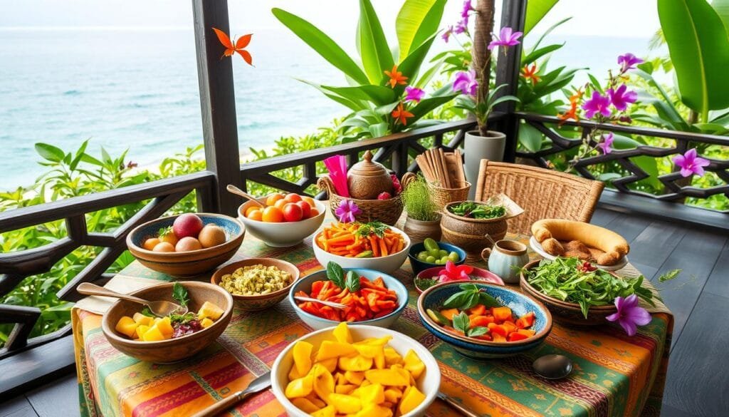 Gastronomía saludable en Bali