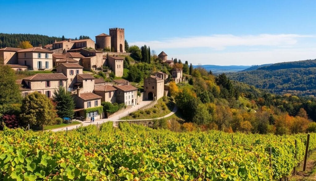 Lagrasse viñedos Francia destino pintoresco