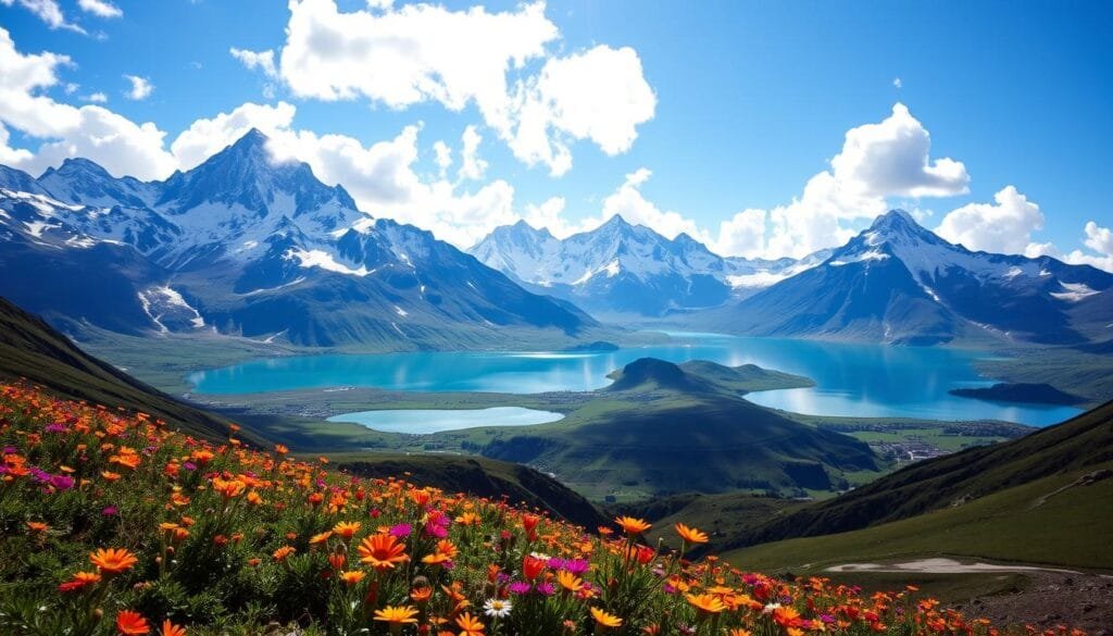 Paisaje del Parque Nacional Huascarán