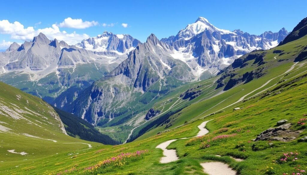 Rutas de senderismo en los Alpes Mont Blanc