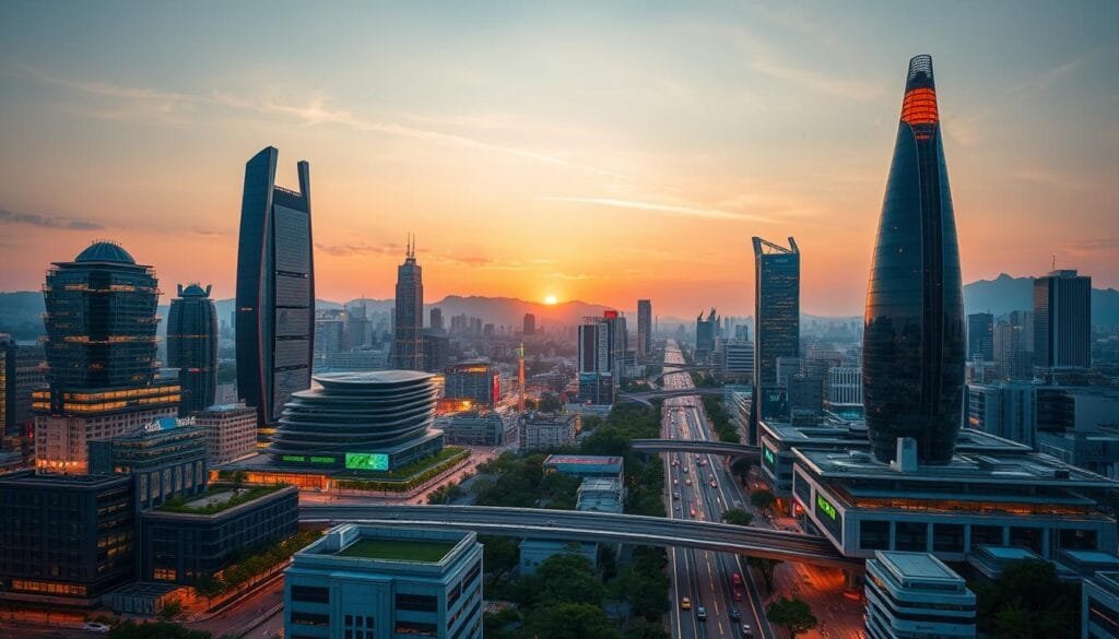 Seúl ciudad futurista innovación