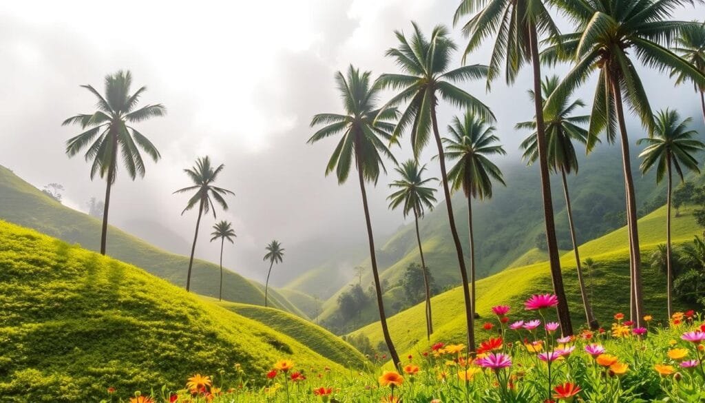 Valle del Cocora en el Eje Cafetero