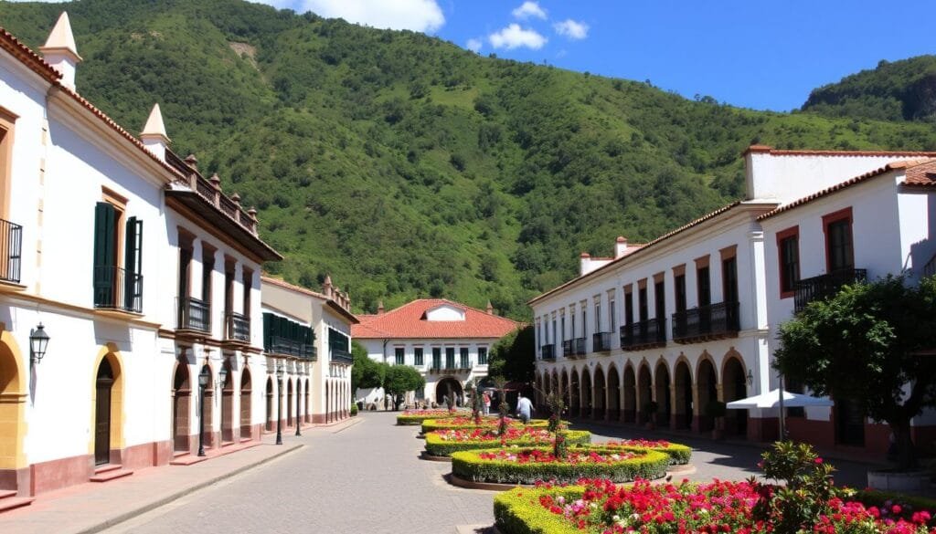 Villa de Leyva paisaje colonial