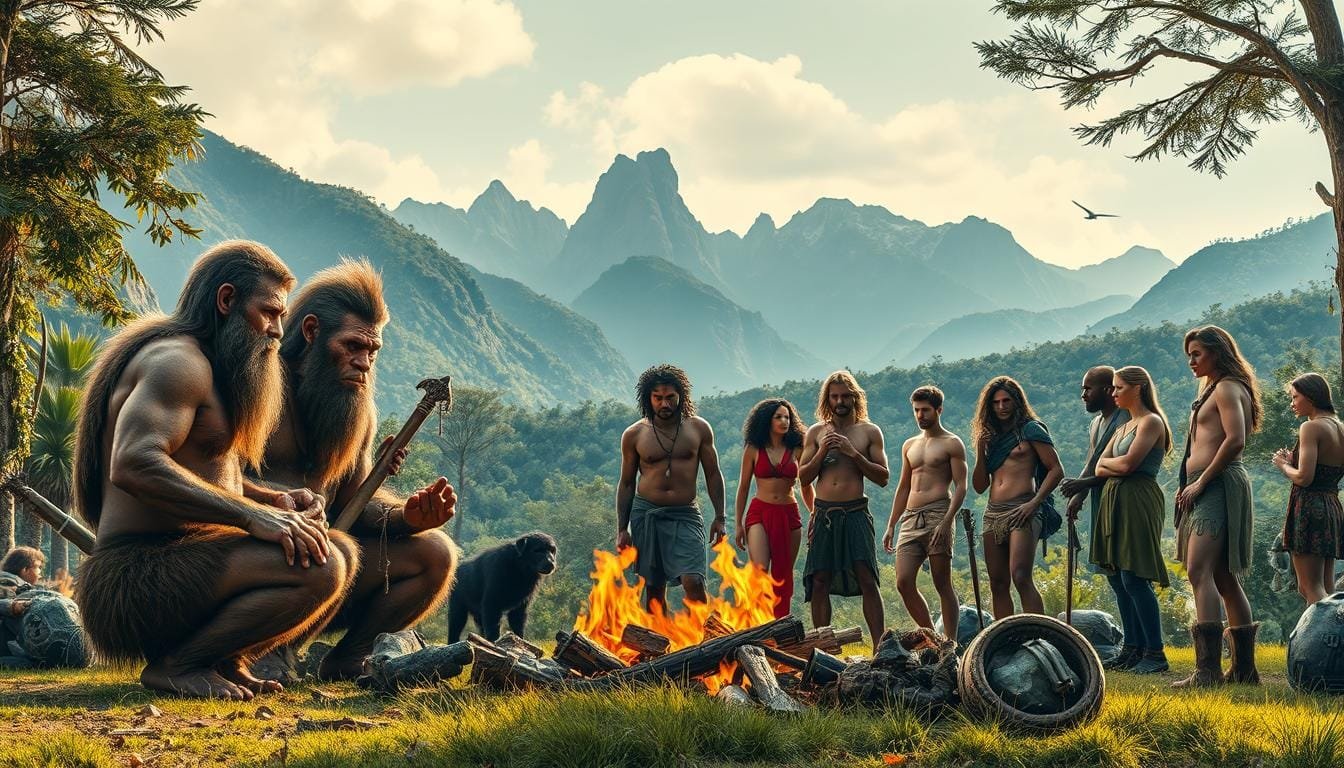Convivir con neandertales