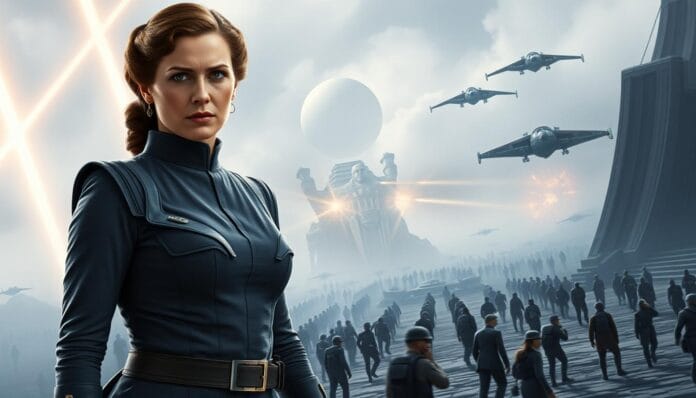 IA Reimagina Princesa Leia