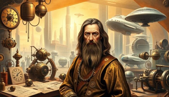 Leonardo-da-Vinci-tecnologia Leonardo da Vinci tecnología