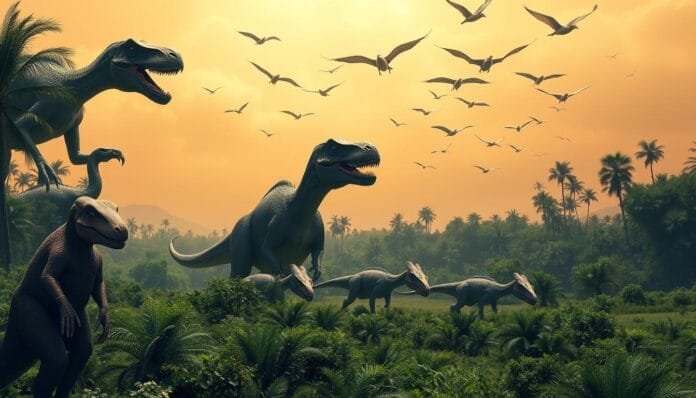 Qué Pasaría Si los Dinosaurios No Se Extinguían IA