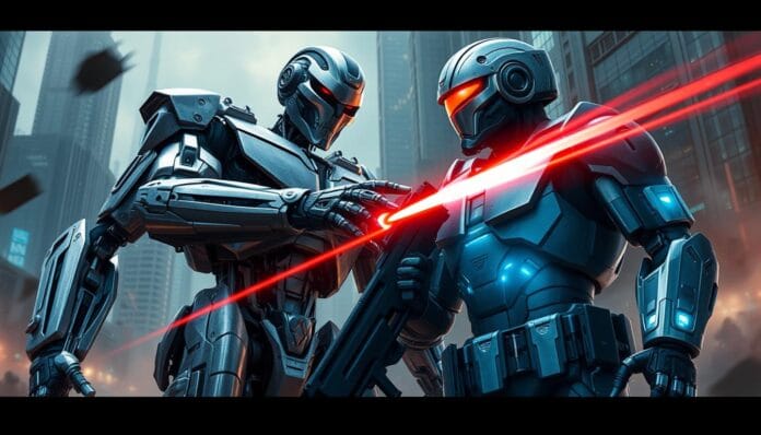 Terminator vs Robocop IA