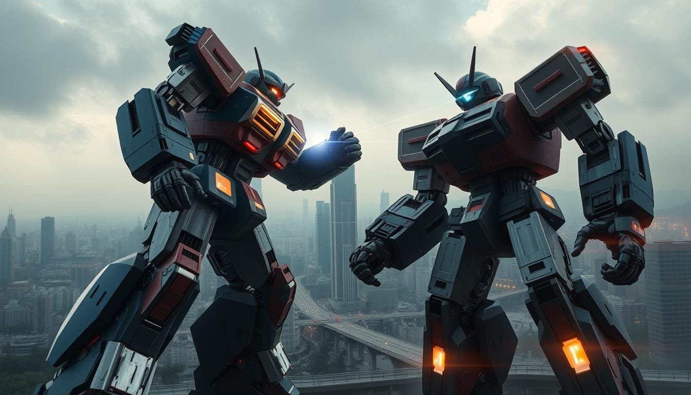 Un Transformer (Autobot) vs Un Jaeger (Pacific Rim) IA