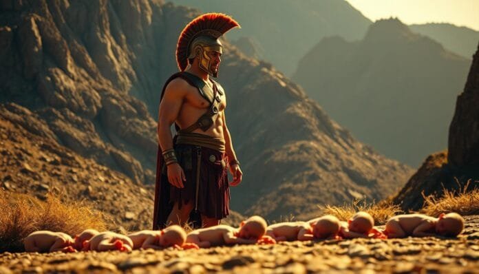 Esparta y los bebés