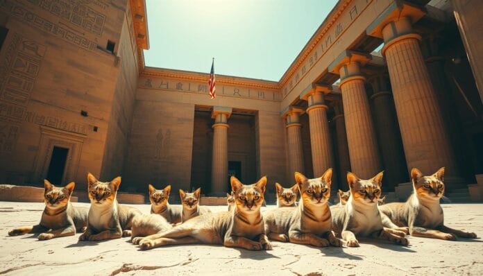 Gatos en el antiguo Egipto