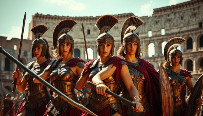 Gladiadoras romanas