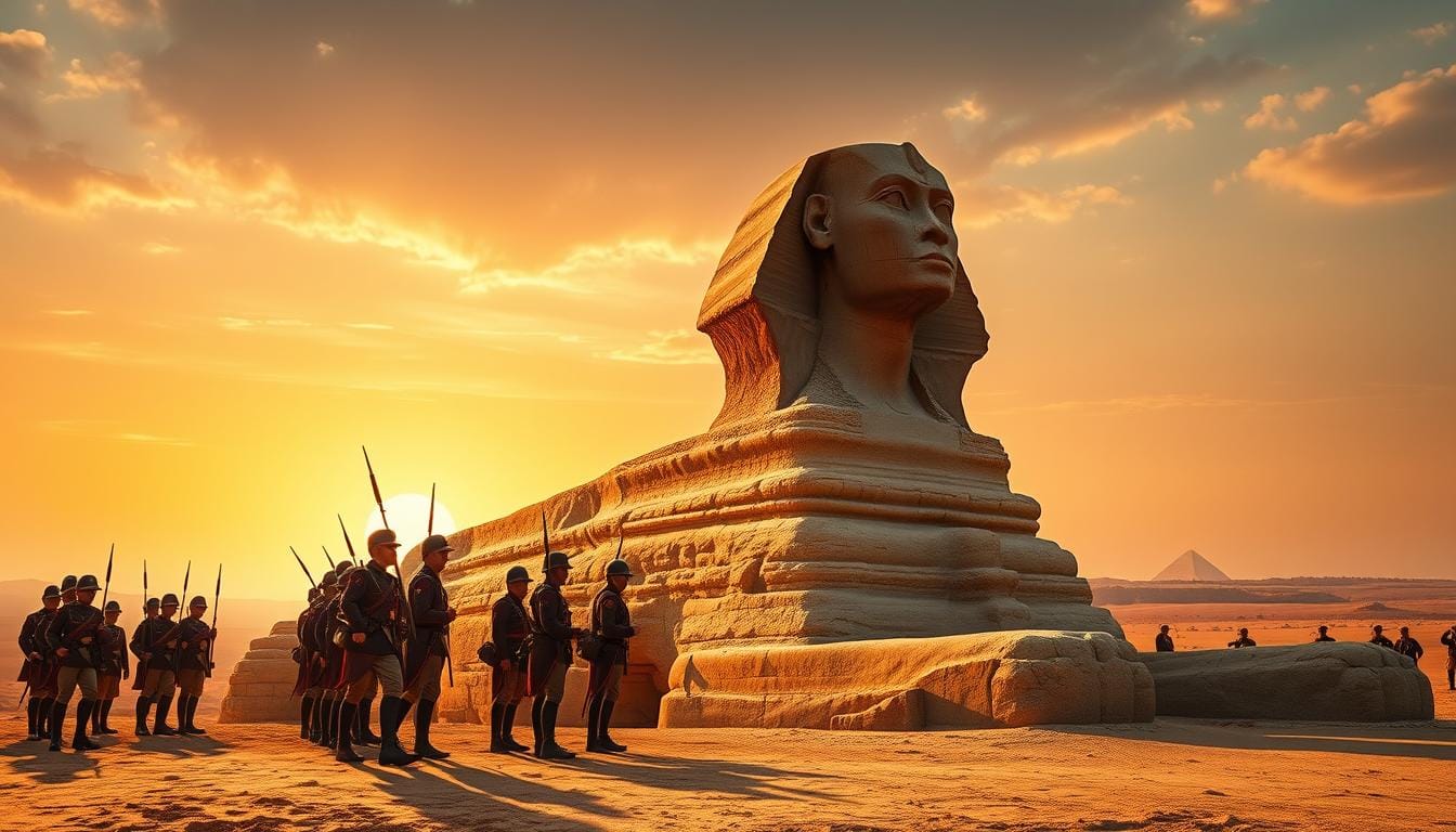 Napoleón y la Esfinge