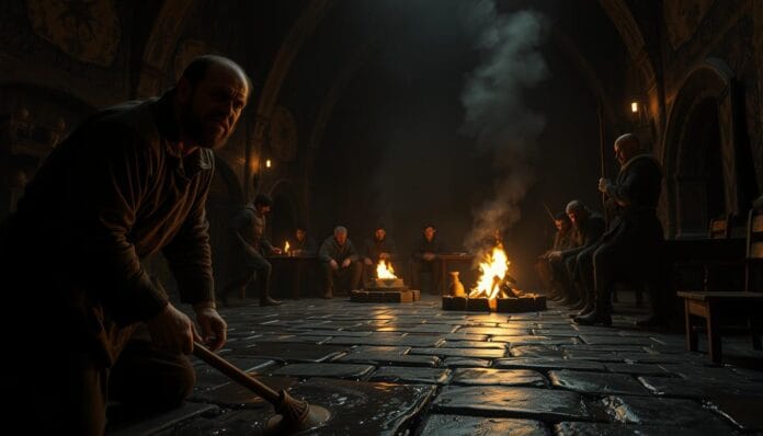 Vida en un castillo medieval