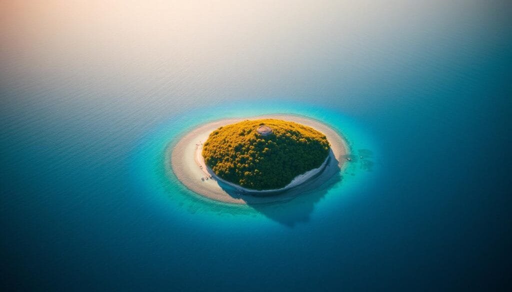 A vibrant, oval-shaped island emerges from the azure waters of the Pacific, its verdant foliage and gently sloping shores bathed in warm, golden light. Isla Oval stands alone, a self-contained nation unto itself, its compact geography and distinctive shape captured in a serene, aerial perspective. The image conveys a sense of tranquility and isolation, with the island's compact size and unique topography suggesting a world unto itself, separate from the vast expanse of the surrounding ocean. The composition highlights the island's distinctive contours, inviting the viewer to explore its intimate details and appreciate the beauty of this remarkable, self-contained landmass. A vibrant, oval-shaped island emerges from the azure waters of the Pacific, its verdant foliage and gently sloping shores bathed in warm, golden light. Isla Oval stands alone, a self-contained nation unto itself, its compact geography and distinctive shape captured in a serene, aerial perspective. The image conveys a sense of tranquility and isolation, with the island's compact size and unique topography suggesting a world unto itself, separate from the vast expanse of the surrounding ocean. The composition highlights the island's distinctive contours, inviting the viewer to explore its intimate details and appreciate the beauty of this remarkable, self-contained landmass.