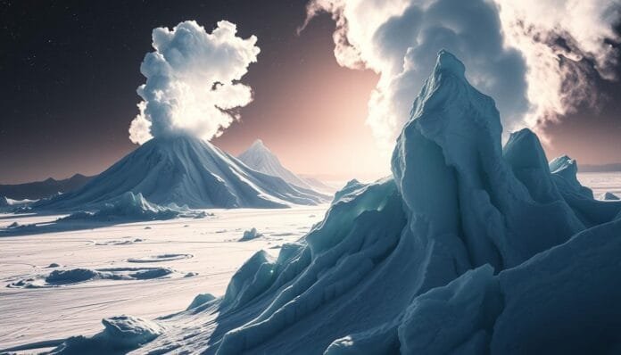 Los-volcanes-de-hielo Los volcanes de hielo