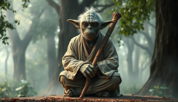 Yoda iba a ser un mono