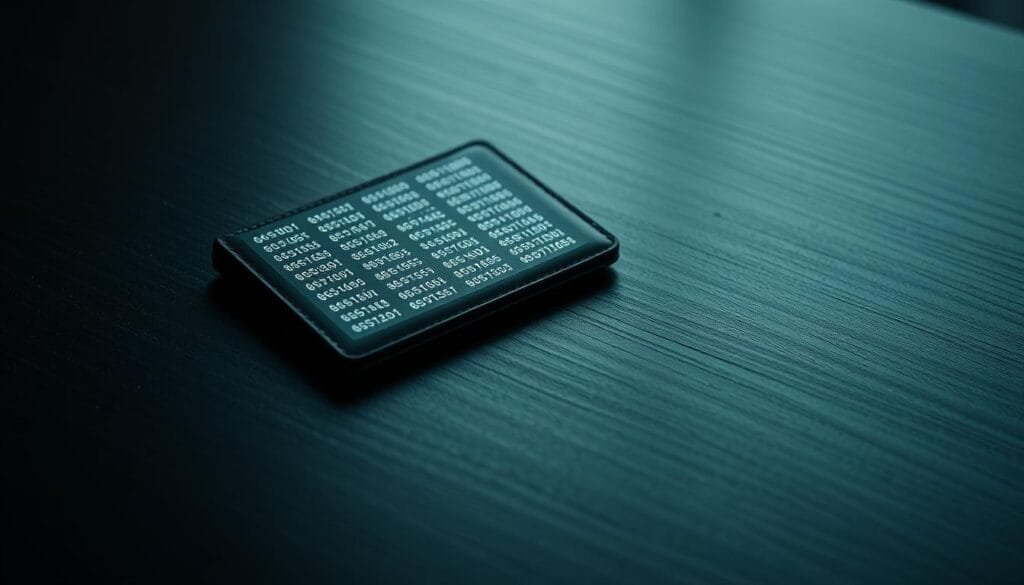 A sleek, modern wallet sits on a dark wooden table, its surface marked by a complex series of addresses, each represented by a unique QR code. The wallet casts a subtle shadow, hinting at the mysterious contents within. The lighting is soft and diffused, creating a contemplative atmosphere. The composition is balanced, with the wallet occupying the central focus, surrounded by the intricate network of addresses. The overall tone is one of intrigue and technical sophistication, befitting the subject of the enigmatic creator of Bitcoin.