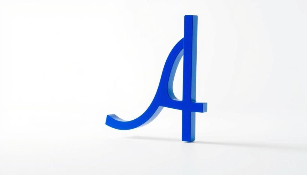 A vibrant, realistic depiction of the mathematical symbol "gúgol" against a clean, white background. The symbol appears in the foreground, rendered in a striking shade of deep blue with intricate, precise linework. The edges are sharp and well-defined, conveying a sense of clarity and precision. The lighting is soft and diffused, creating subtle shadows that add depth and dimensionality to the image. The overall composition is balanced and visually striking, drawing the viewer's attention to the key element - the "gúgol" symbol itself. The mood is one of intellectual curiosity and mathematical elegance. A vibrant, realistic depiction of the mathematical symbol "gúgol" against a clean, white background. The symbol appears in the foreground, rendered in a striking shade of deep blue with intricate, precise linework. The edges are sharp and well-defined, conveying a sense of clarity and precision. The lighting is soft and diffused, creating subtle shadows that add depth and dimensionality to the image. The overall composition is balanced and visually striking, drawing the viewer's attention to the key element - the "gúgol" symbol itself. The mood is one of intellectual curiosity and mathematical elegance.