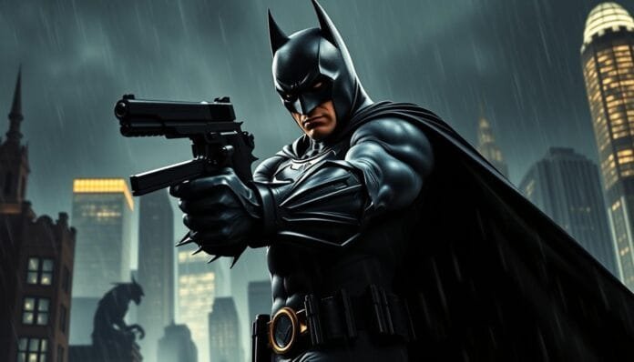 Batman con pistola