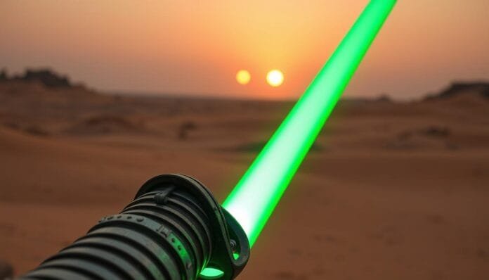 El color del sable de Luke