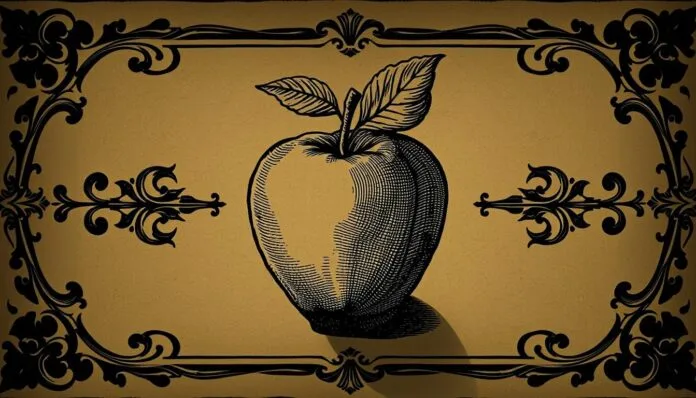 El-logo-original-de-Apple El logo original de Apple