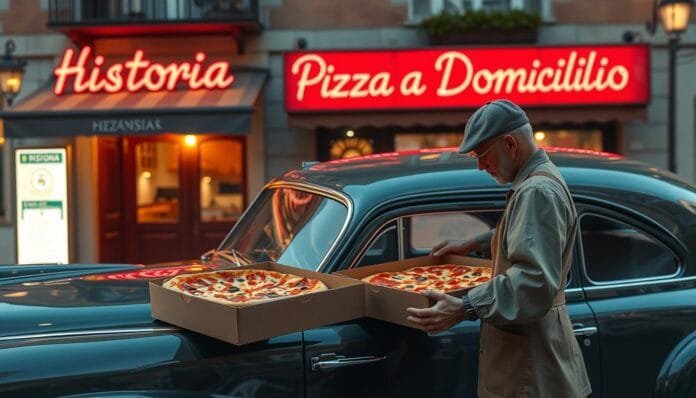 La historia de la pizza a domicilio