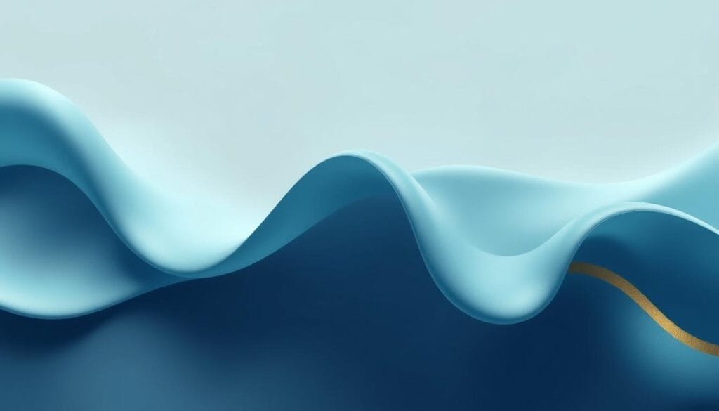 A visual representation of financial liquidity and risk exposure. A fluid, abstract composition featuring amorphous shapes and gradients in muted tones of blue, green, and gold. Subtle light and shadow create a sense of depth and dimensionality, suggesting the complex interplay of variables in an investment portfolio. The forms seem to flow and merge, symbolizing the dynamic nature of wealth management strategies. The overall aesthetic is one of elegance, balance, and controlled volatility - reflecting the delicate balance between risk and reward that defines the "liquidez valía" concept.