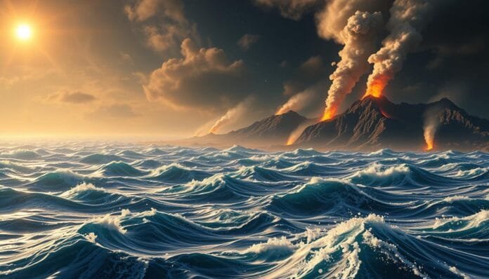 El origen de los océanos