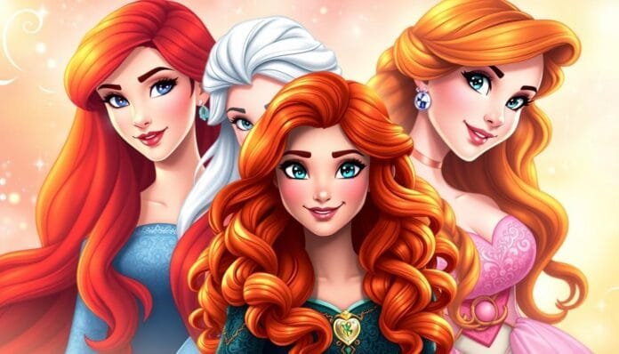 El pelo de las princesas Disney