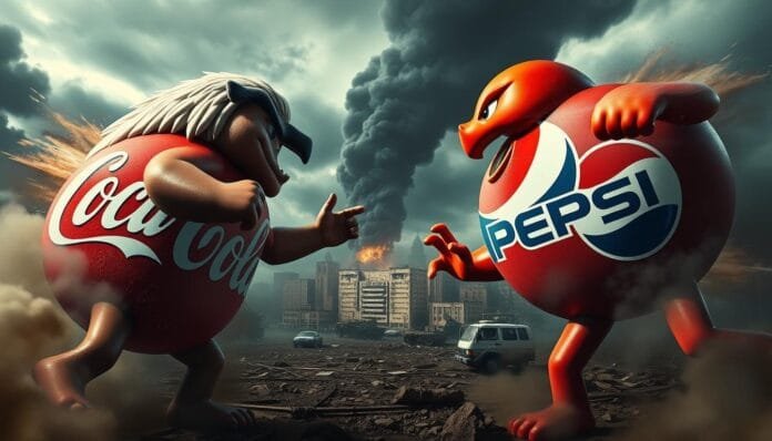 La guerra entre Pepsi y Coca-Cola