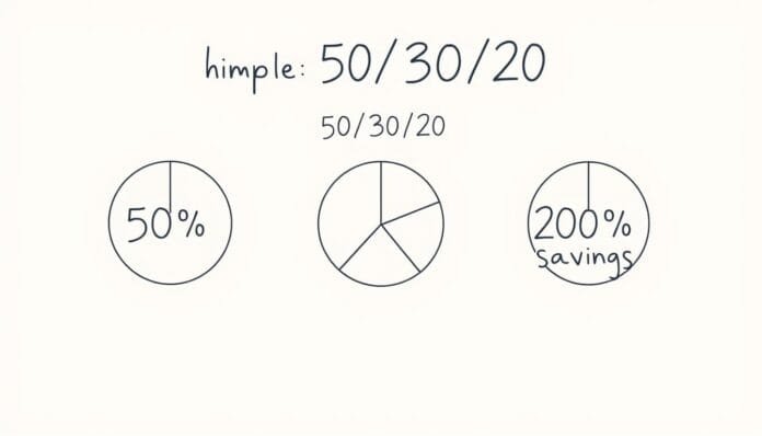 La regla del 50/30/20