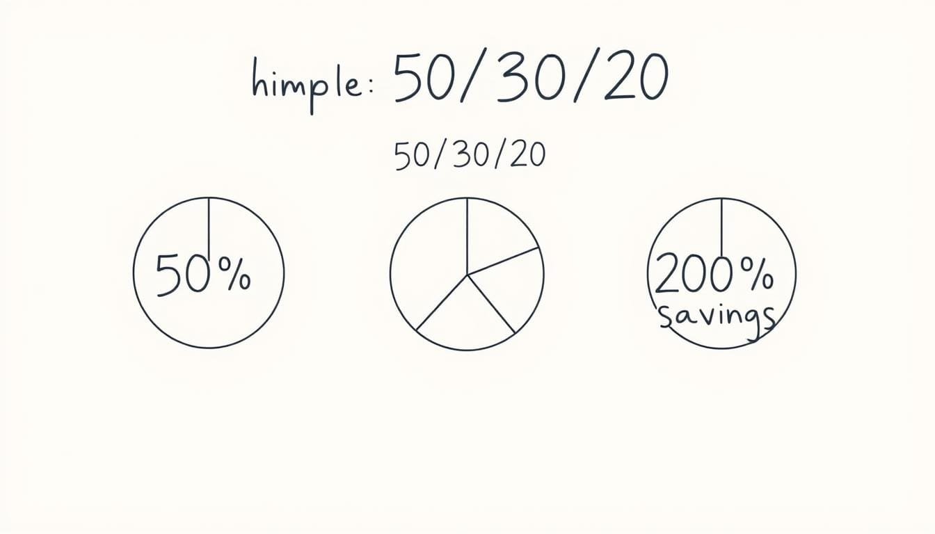 La regla del 50/30/20