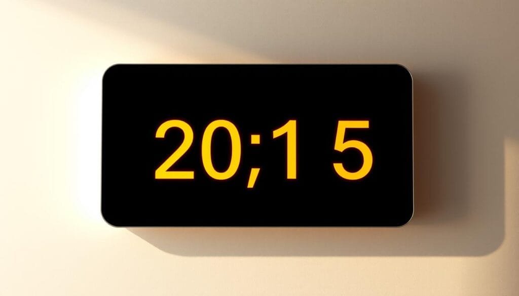 Precio referencia: A sleek, minimalist digital display showcasing a price in a warm, modern typography. The screen is set against a clean, light-colored background, with subtle hints of texture or patterns to add visual interest. The display is slightly elevated, creating a sense of importance and precision. Directional lighting casts soft shadows, emphasizing the crisp edges and highlighting the precise, calculated nature of the price point. The overall composition conveys an air of intelligence, rationality, and careful consideration of value.