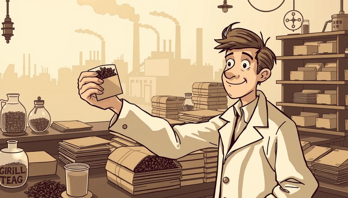 Origen del té en bolsitas